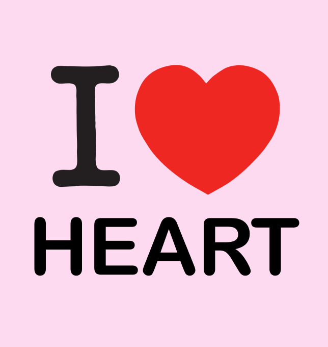 I HEART HEART logo